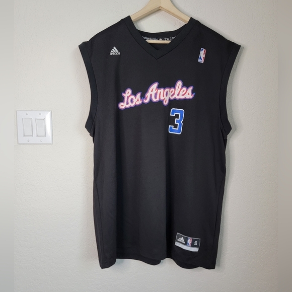 CP3 Los Angeles Number 3 Black Jersey Size XL - Picture 1 of 9